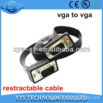 VGA 15Pin retractable cable